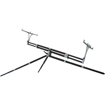 Rod Pod Meccanica Vadese Nick Evolution Wide 4 Rod Panoramic Black Tubes & Steel Joints, 4 Posturi