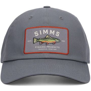 Sapca Simms Single Haul Cap, Gunmetal Trout