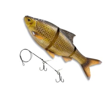 Swimbait Savage Gear 3D Line Thru Roach, Glitter Bream, 25cm, 206g