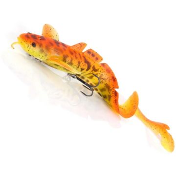 Shad Savage Gear 3D Burbot, Culoare Golden Ambulance, 25cm, 75g