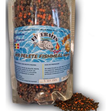 Pelete Fire Baits Mix Fishmeal, 1kg