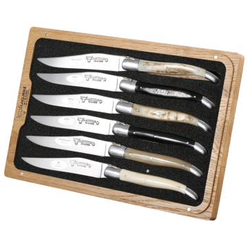 Set 6 Cutite pentru Friptura Laguiole en Aubrac Steak Knives Set