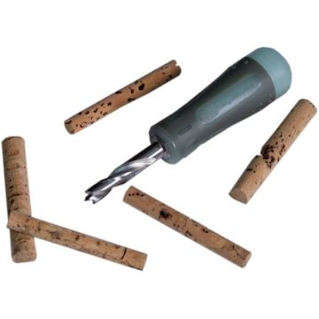 Set Burghiu si Batoane de Pluta RidgeMonkey Combi Bait Drill & Cork Sticks