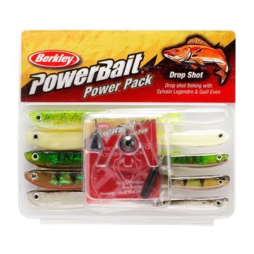 Set Naluci Berkley PowerBait Pro Pack Drop Shot, 10buc/blister