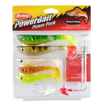 Set Naluci Berkley PowerBait Pro Pack Vertical Fishing, 5buc/blister