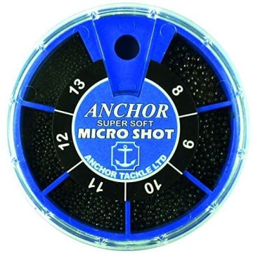 Set Plumbi Anchor Camo Micro Shot Round Dispensers, 6 Compartimente, 8-13