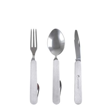 Set Tacamuri Pliabile LifeVenture Folding Cutlery Kit