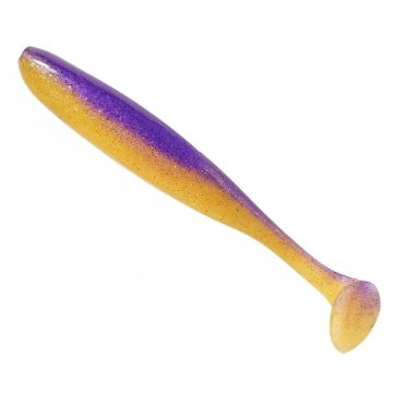 Shad Keitech Easy Shiner, Purple X Chart UV, 10cm, 7buc/plic