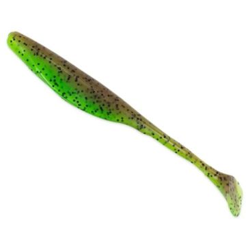 Shad Bass Assassin Sea Shad, Culoare Green Pumpkin / Chartreuse Belly, 13cm, 8buc/plic