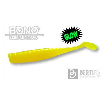 Shad Berti Bono Slim Minnow Limetreuse Glow 5cm 8 buc/plic