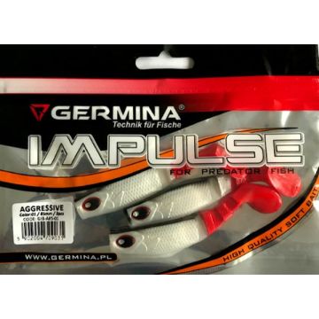 Shad Germina Impulse Aggressive, Culoare 01, 8.5cm, 3buc/plic