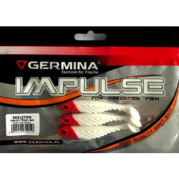 Shad Germina Impulse Skeleton, Culoare 01, 7cm, 3buc/plic