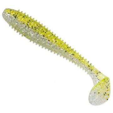 Shad Keitech Fat Swing Impact, Chartreuse Ice Shad, 7cm, 8buc/blister