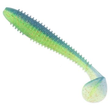 Shad Keitech Fat Swing Impact, Lime Blue, 7cm, 8buc/blister