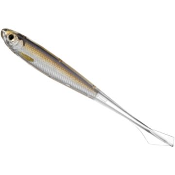 Shad Live Target Ghost Tail Minnow Drophot, Silver/Brown, 11.5cm, 4buc/plic