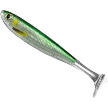 Shad Live Target Slow-Roll Mullet Paddle, Silver, 10cm, 4buc/plic