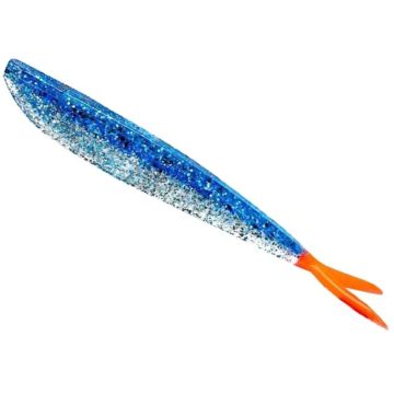 Shad Lunker City Fin-S Fish, Blue Ice FT, 10cm, 10buc/plic