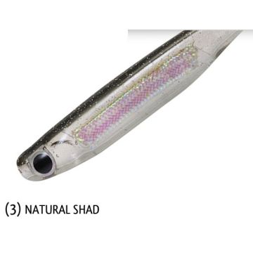 Shad Rapture Mini Minnow Shad Tail, Natural Shad, 4.5cm, 6buc/plic