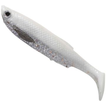 Shad Savage Gear LB 3D Bleak Paddle Tail, White Silver, 8cm, 4g, 4buc/plic