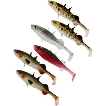 Shad Westin Stanley the Stickleback Shadtail, Culoare Clear Water Mix, 5.5cm, 1.5g, 6bucplic