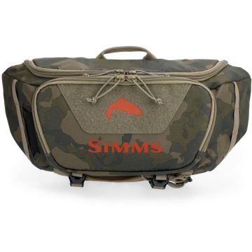 Borseta Simms Tributary Hip Pack, Culoare Regiment Camo Olive Drab
