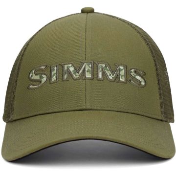 Sapca Simms Single Haul Trucker, Culoare Loden