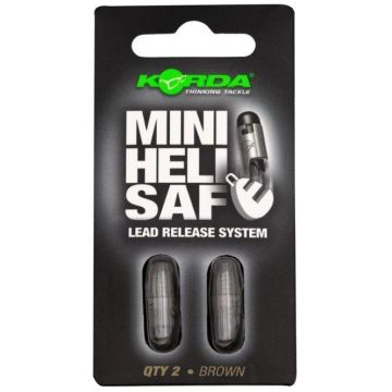Sistem Clips Korda Plumb Pierdut Mini Heli Safe Lead Release, 2buc/blister