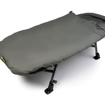 Sistem de Dormit (Pat + Sac de Dormit) RidgeMonkey Escape Junior Bunk Sleep System, 150x65x40/60cm