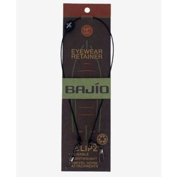 Snur Pentru Ochelari Bajio Keeper Clipz, Black Gloss