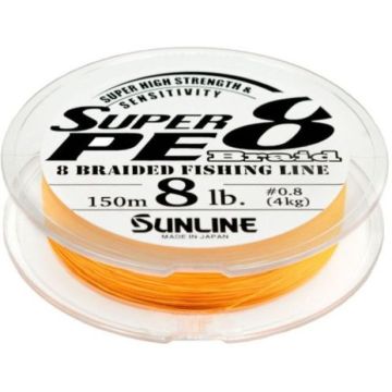 Fire Textil Sunline Super PE X8, Orange, 150m
