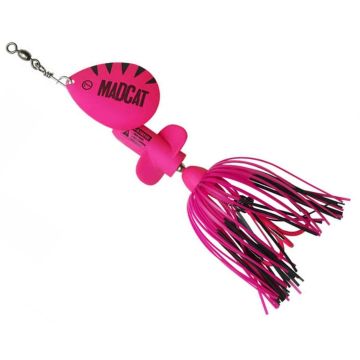 Spinnerbait Madcat A-Static Screaming Spinner, Fluo Pink UV, 65g