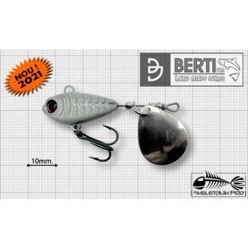 Spinnertail Bertilure Skeletonik Pro Colorado Nickel, Shad, 16g