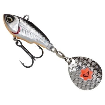 Spinnertail Savage Gear Fat Tail NL Sinking, Dirty Silver, 5.5cm, 6.5g