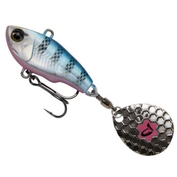 Spinnertail Savage Gear Fat Tail Sinking, Blue Silver Pink, 6.5cm, 16g