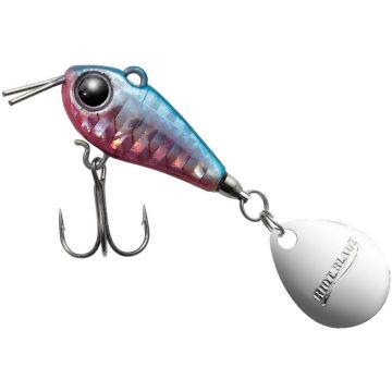 Spinnertail Tiemco Riot Blade, Sinking, Culoare 09 (Holographic Blue Pink), 2.5cm, 9g