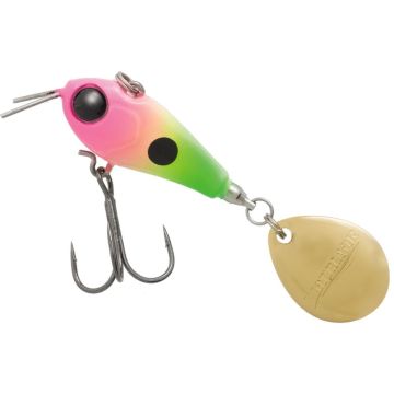 Spinnertail Tiemco Riot Blade, Sinking, Culoare 13 (Pinky Lime Chartreuse), 2.5cm, 9g