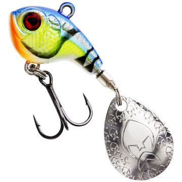Spinnertail Westin Dropbite Spin Tail Jig, Bling Perch, 3.4cm, 17g