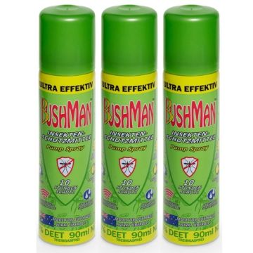 Spray Anti-Tantari ThermaCELL Bushman Insect Repellent Plus Pump, 90ml/flacon