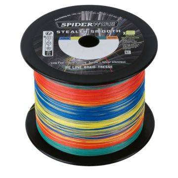 Fir Textil Spiderwire Stealth Smooth8 X8 PE Braid, Multicolor, 2000m