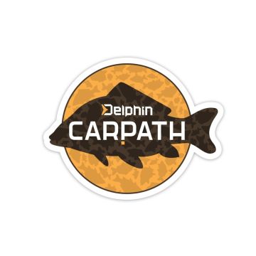 Sticker Delphin Carpath, 9.5x7.5cm