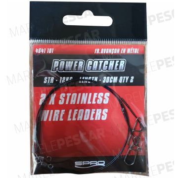 Struna Spro Power Catcher Stainless Wire Leaders, 12kg, 2buc/plic
