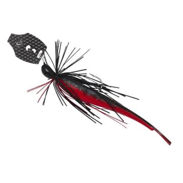 Chatterbait Savage Gear, Black n Red, 10cm, 8.5g