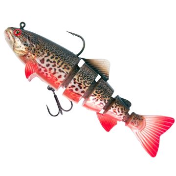 Swimbait FOX Rage Replicant Trout Jointed Shallow, Super Natural Tiger Trout, 14cm, 40g