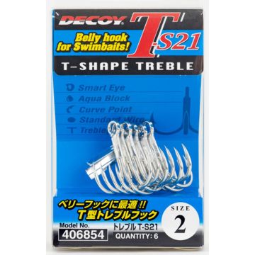 Ancore Triple Decoy T-S21 T-Shape Belly Hook