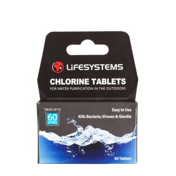 Tablete Tratare Apa Lifesystems Water Purification Tablets, 60tabletecutie