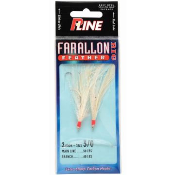 Taparine P-Line Farallon Feather Rig (Nr.3/0), 2buc/plic