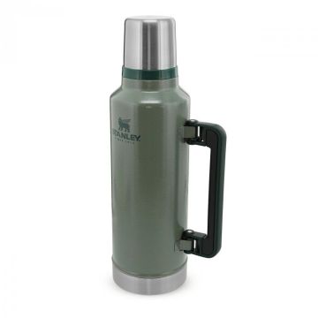 Termos Stanley Classic Vacuum Bottle, Hammertone Green, 2.3 Litri