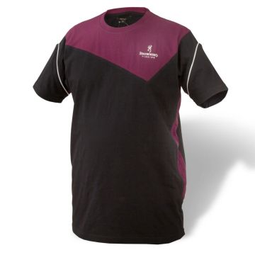 Tricou Browning T-Shirt, Black/Burgundy
