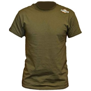Tricou Dynamite Baits Carp T-Shirt, Khaki Green