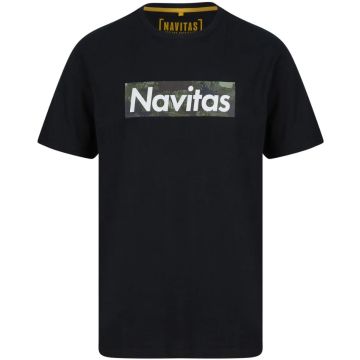 Tricou Navitas Identity Box T-Shirt, Culoare Negru